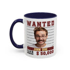 Wanted Poster Custom Photo Mug – Funny Personalized Coffee Cup (Color)