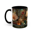 Personalized Floral Apothecary Ceramic Mug (11/15 oz) - 02