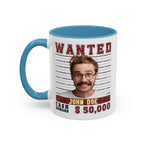Wanted Poster Custom Photo Mug – Funny Personalized Coffee Cup (Color)