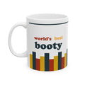 Retro Stripe Ceramic Mug – 'World's Best - Custom Name' Mug (11oz & 15oz) - 05