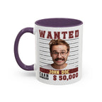 Wanted Poster Custom Photo Mug – Funny Personalized Coffee Cup (Color)