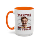 Wanted Poster Custom Photo Mug – Funny Personalized Coffee Cup (Color)