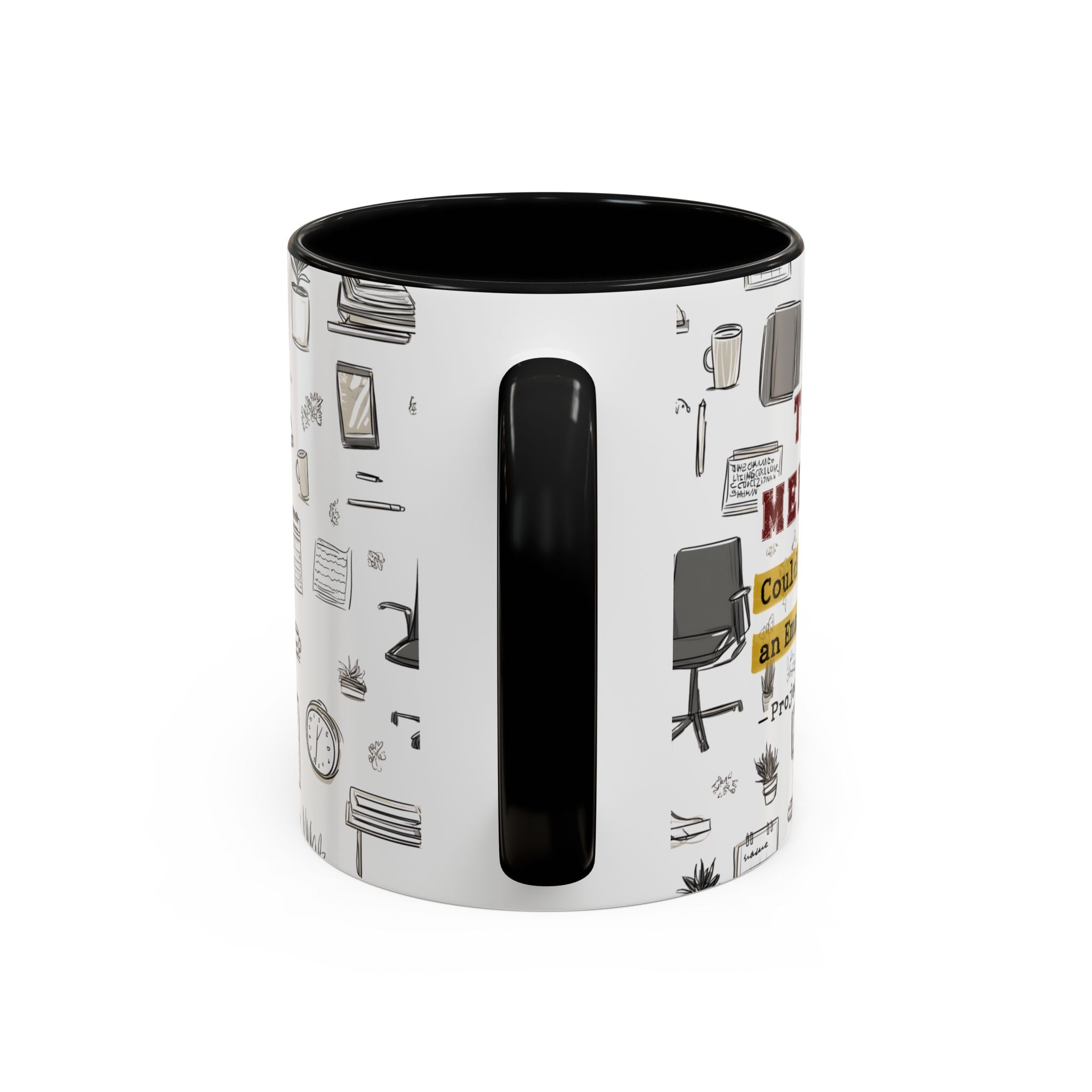 This Meeting Could’ve Been an Email - Ceramic Accent Coffee Mug (11, 15oz)